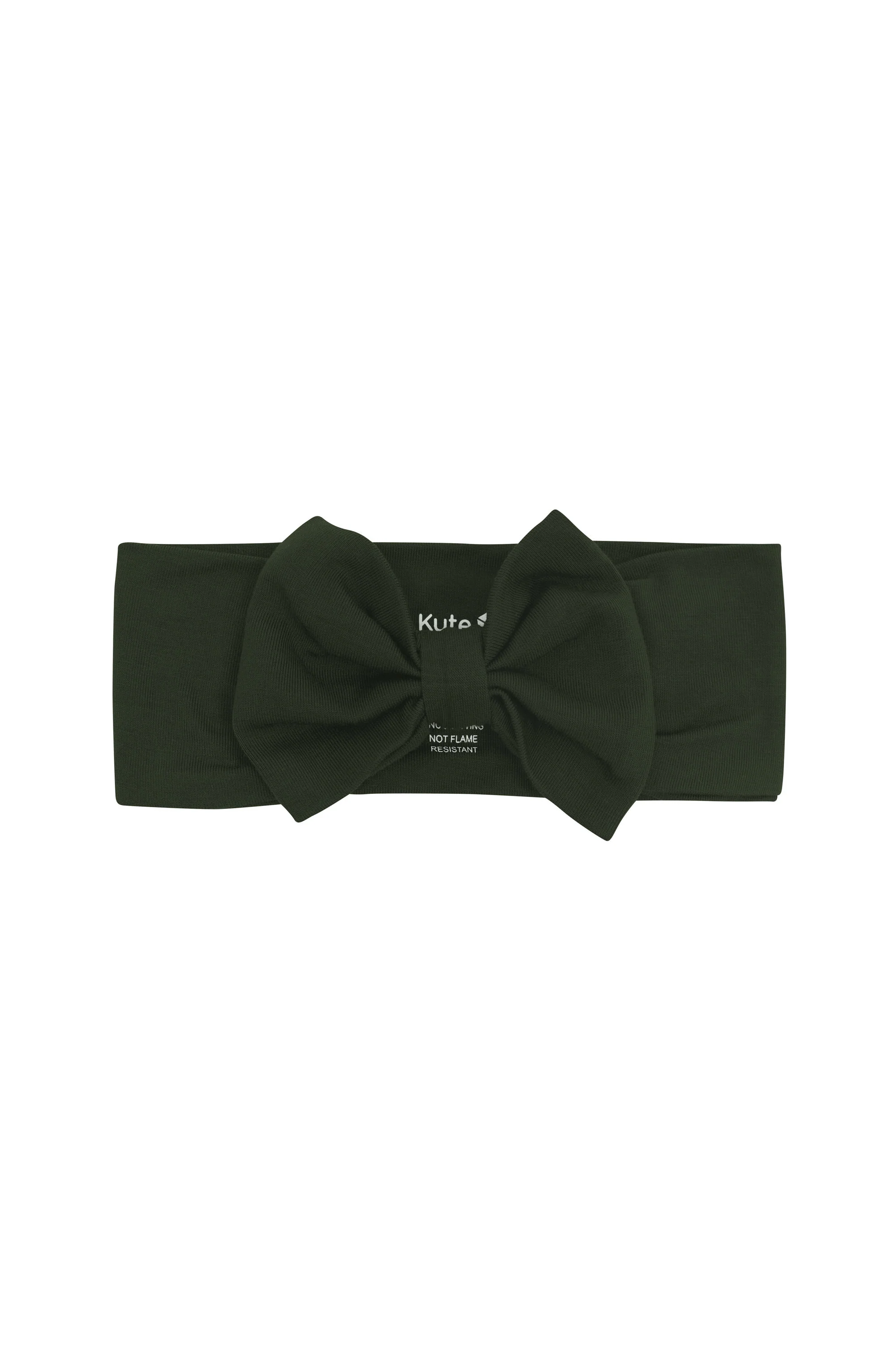 Bow Headband in Fir