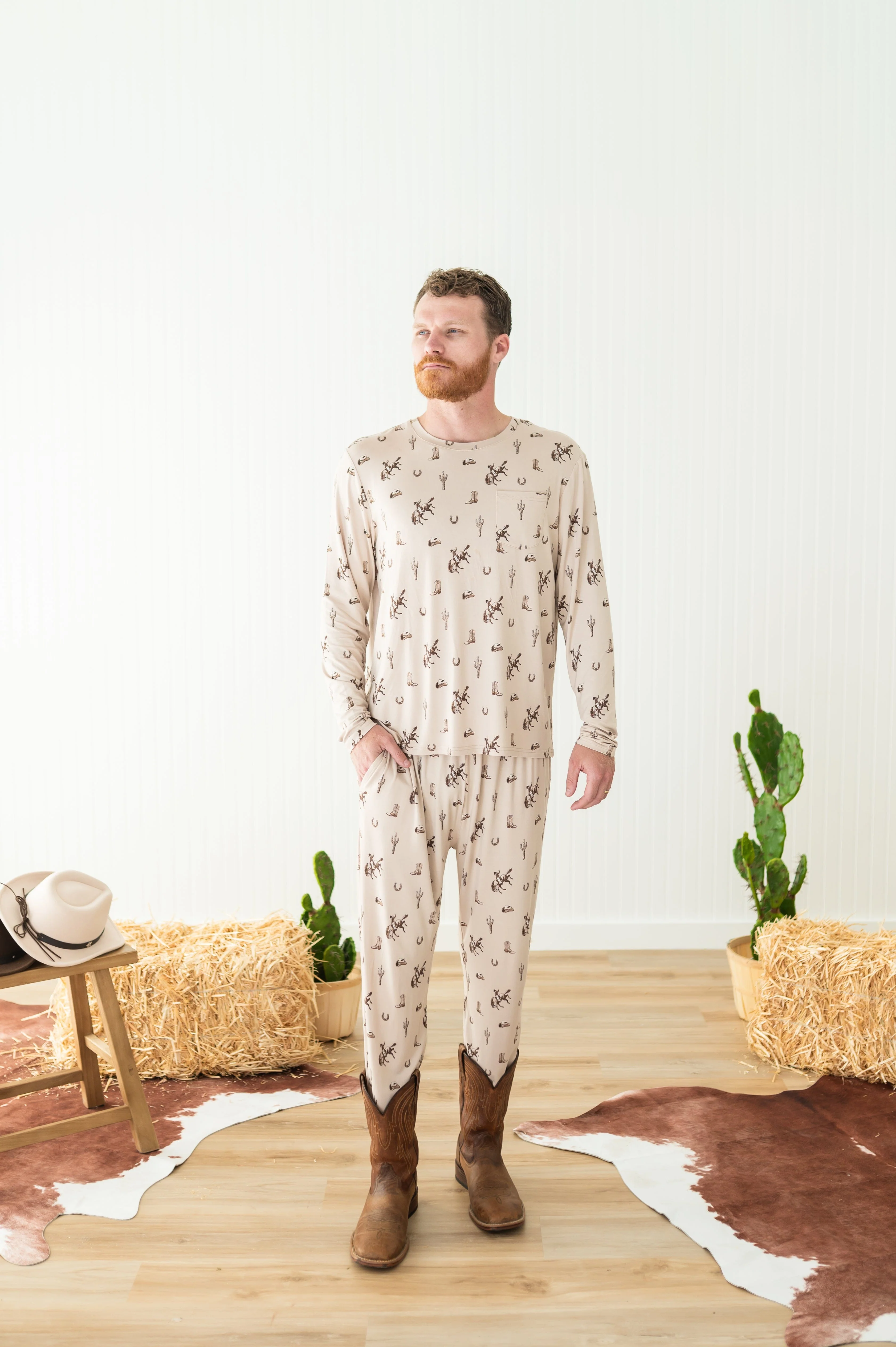 Men's Jogger Set in Classic Cowboy