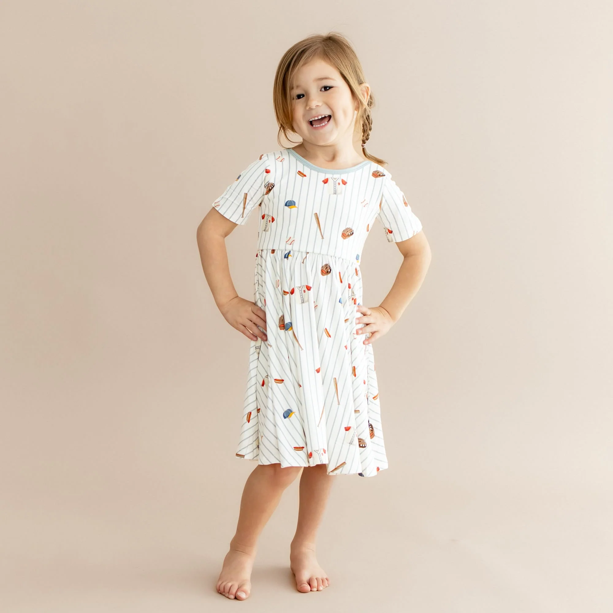 Twirl Dress in Home Run - Image 3